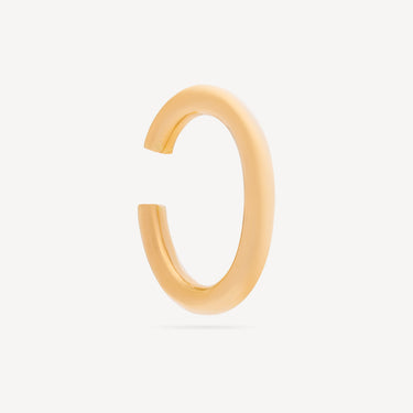 Ear Cuff Chunky Yellow Gold