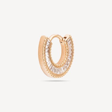 Piercing Hoop Plate 10mm Rose Gold Full Teppers