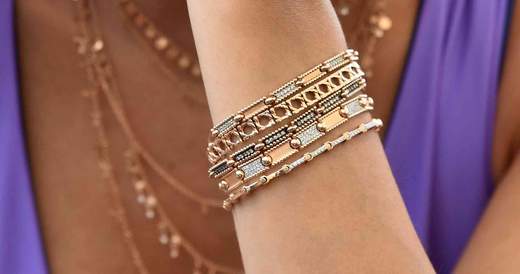 Stacking de bracelets Kismet By Milka
