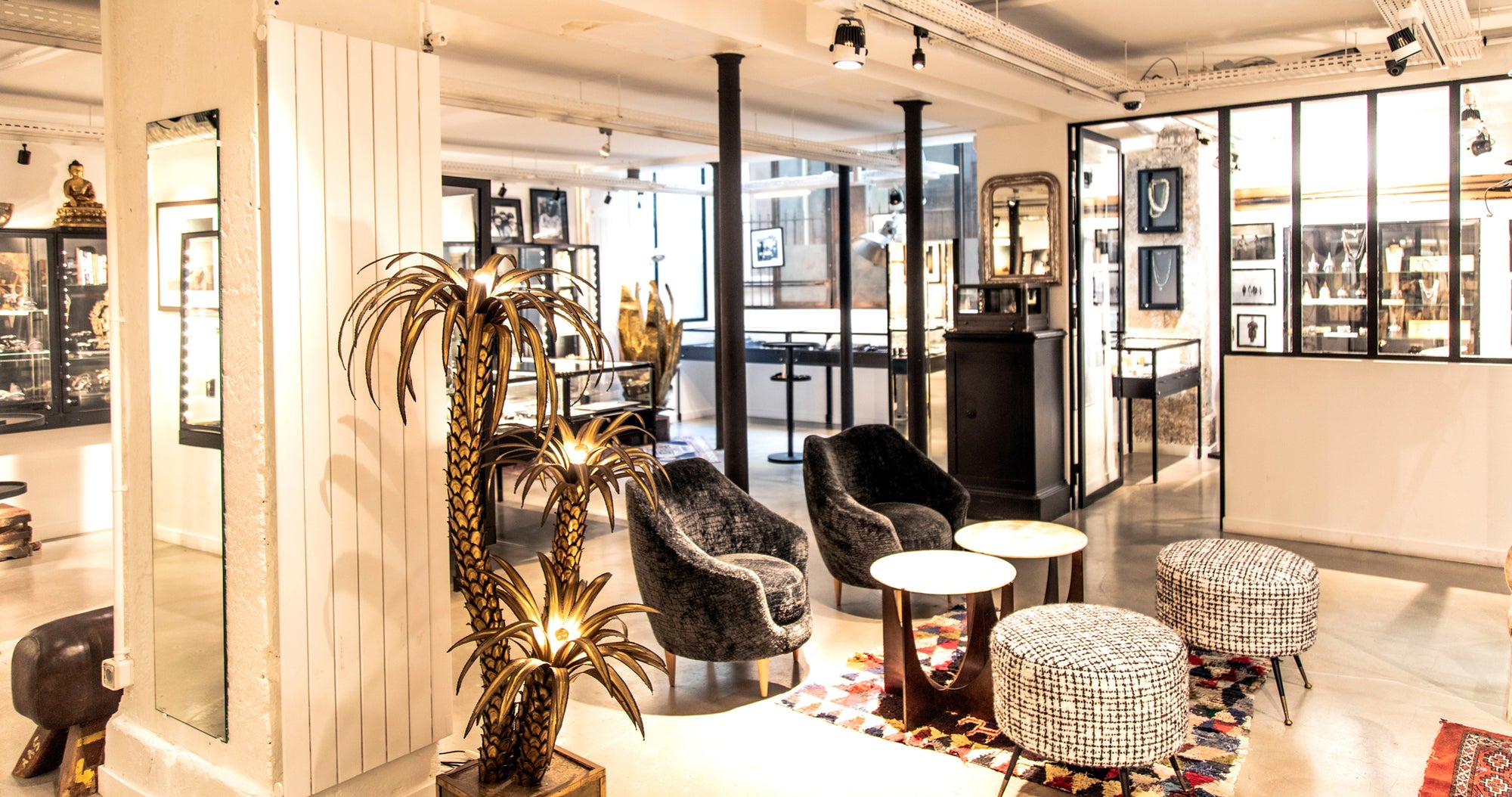 The interior of the flagship Mad Lords boutique in Paris.