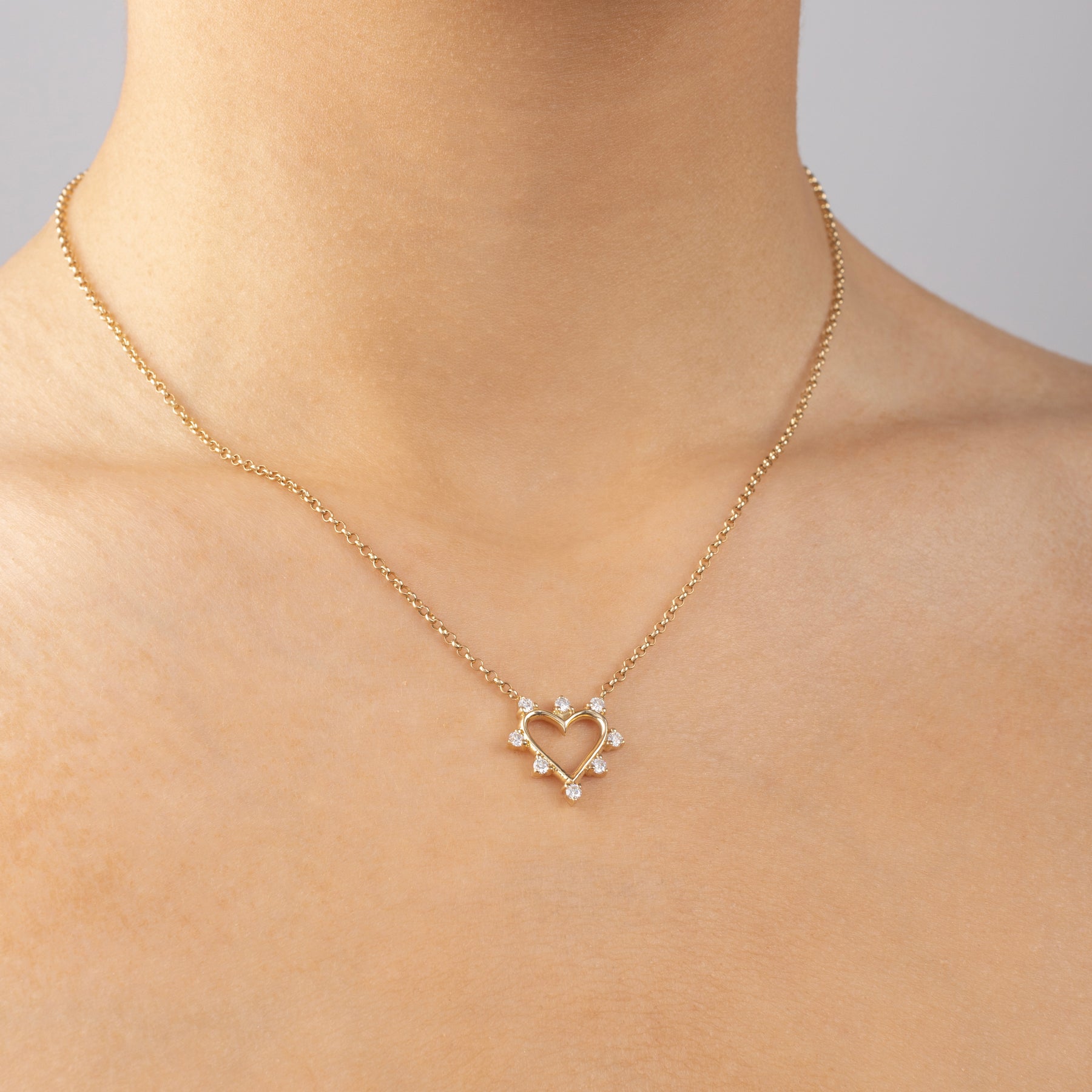 Collier Mini Open Heart