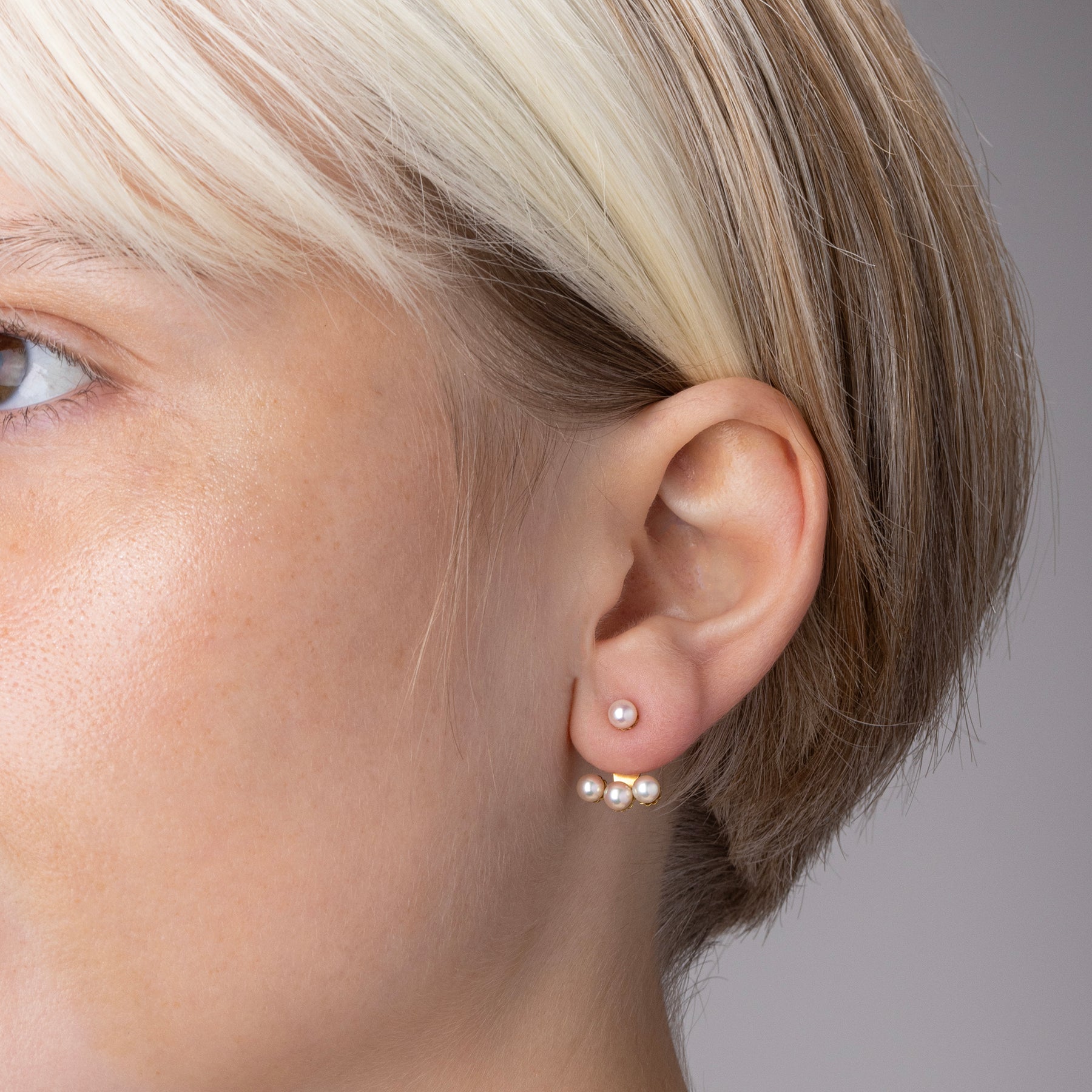 Boucle d'Oreille Perles