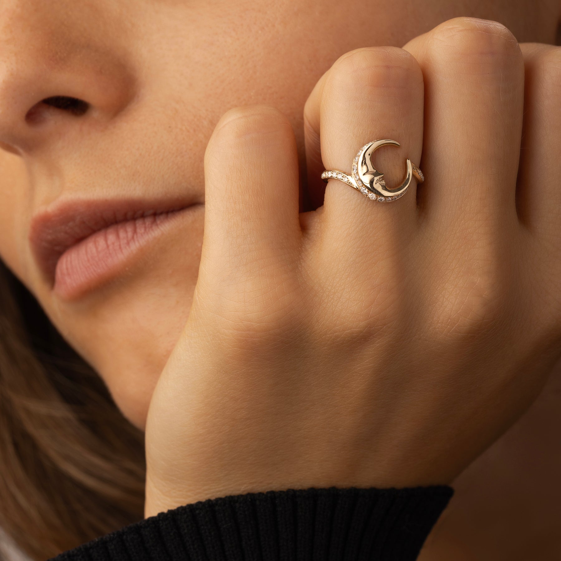 Lunoor Gelbgold Ring