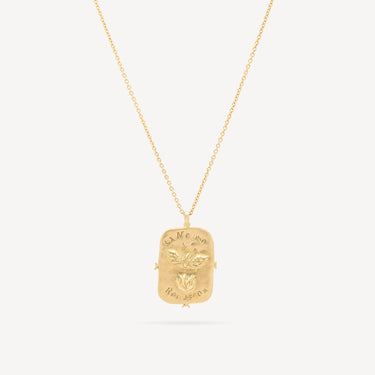 Yellow Gold Phoenix Necklace
