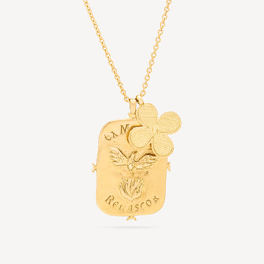 Phenix Shirin Necklace Yellow Gold