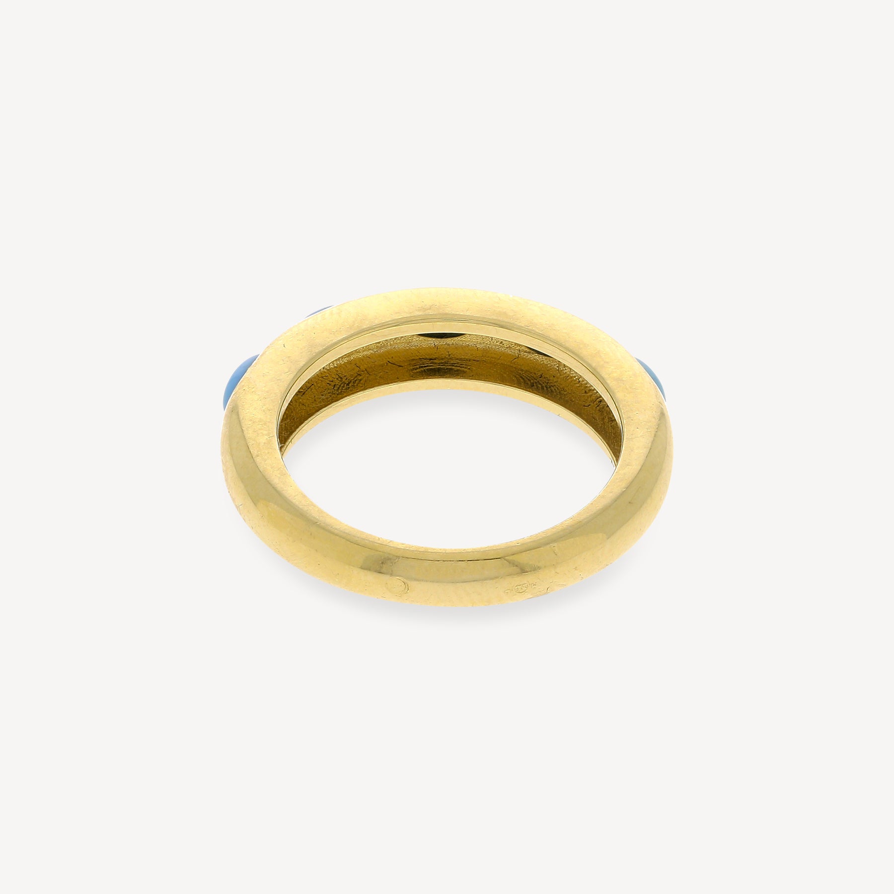 Bague 5 Oval Turquoise Skinny