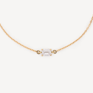 Ave Yellow Gold Solitaire Bracelet