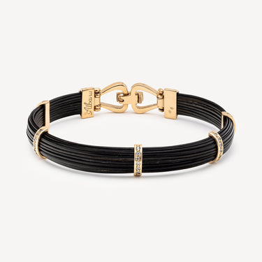 Rose Gold Diamond Clasp Bracelet