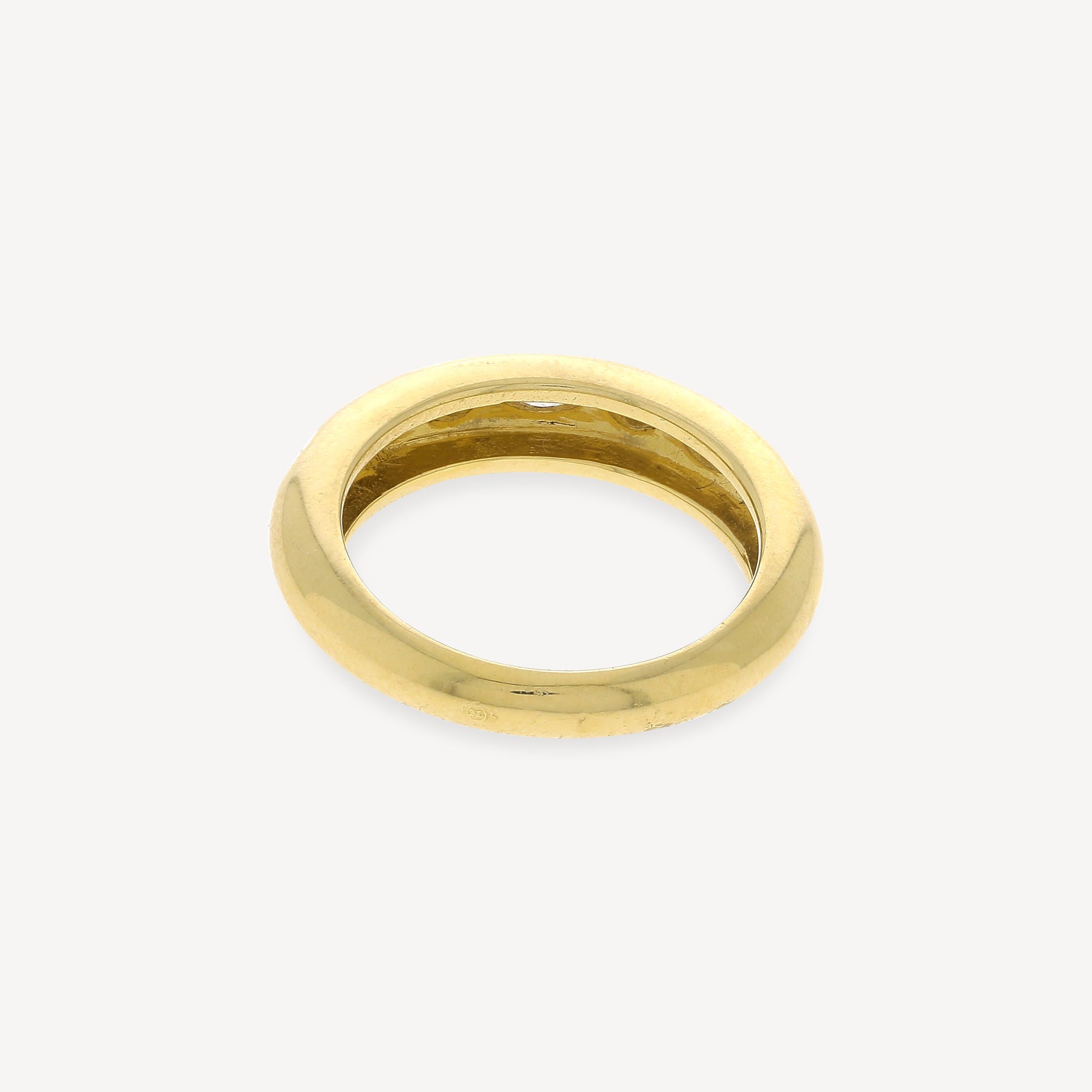 Bague 9 Round and Marquise Diamond Skinny