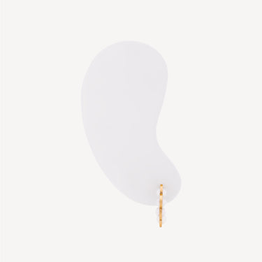 Boucle d'Oreille Coco Beach Or Jaune et Perles Blanches