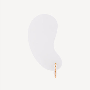 Boucle d'Oreille Coco Beach Or Rose et Perles Blanches