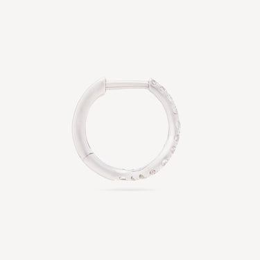 Flow White Gold and Diamond Creole