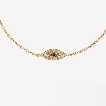 Sapphire Eye Bracelet