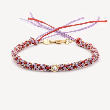 Bracelet Na Gioia Diamants Violet Rouge