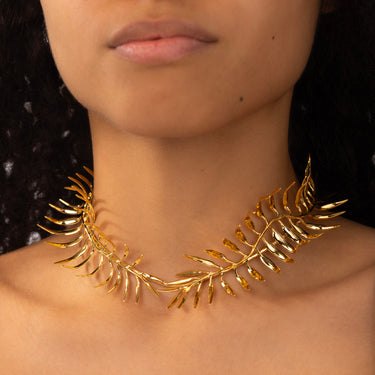 Collier Choker Fern