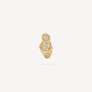 Cloud Diamond Stud Earrings