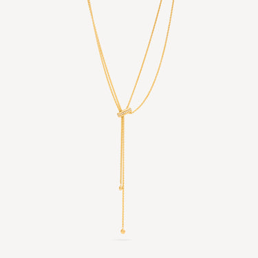 Collier Lavica Charm Diamants Or Jaune