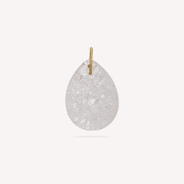 Yellow Gold Snow Pendant