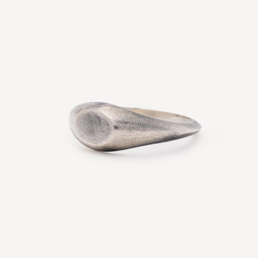 Bague Ovale Argent
