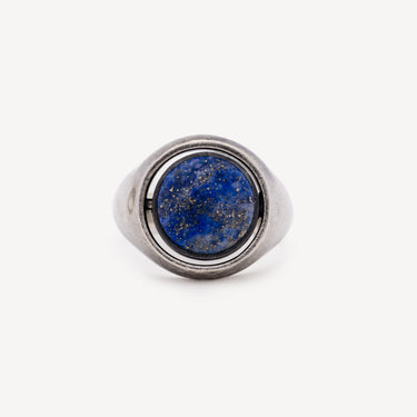 Silver Lapis Ring