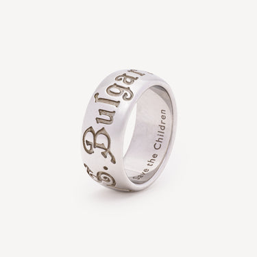 Bague Save The Children Argent