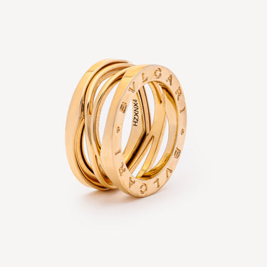 Bague B.Zero1 Zaha Hadid Or Rose