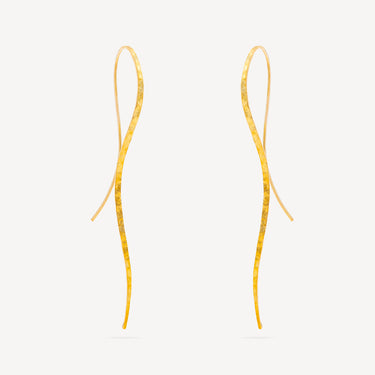 Boucles d’Oreilles Torsadées Or Jaune