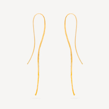 Boucles d’Oreilles Torsadées Or Jaune