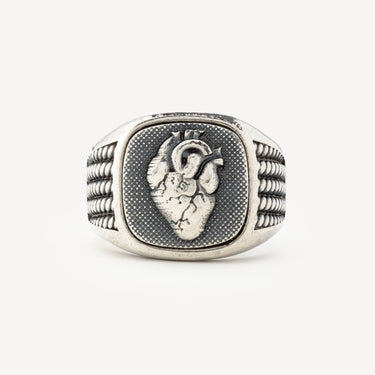 Bague Artigli Silver Square