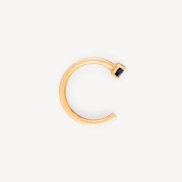 Sapphire Gold Ear Cuff
