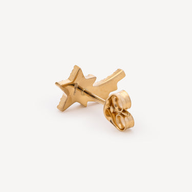 Gold Shooting Star Stud