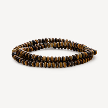 The Matte Tiger Eye Axis Bracelet
