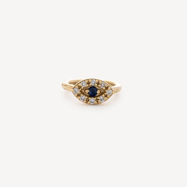 Diamond and Sapphire Eye Creole