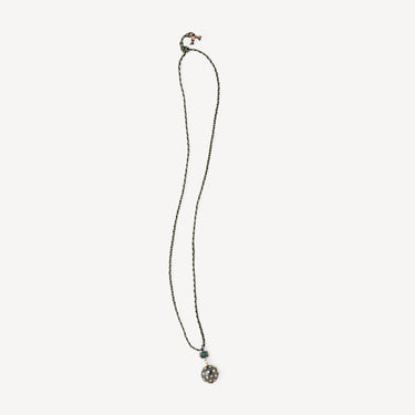 Planet Star Emerald Necklace