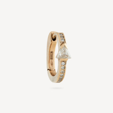 Trilliant Pavé Earring