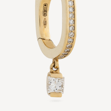 Princess Pave Earring