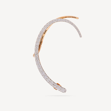 Boucle d'Oreille Eclipse Or Rose