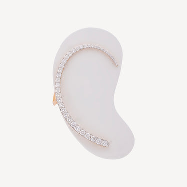 Boucle d'Oreille Eclipse Or Rose