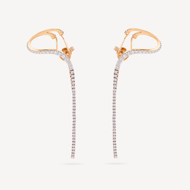 Boucles d'Oreille Aurora Or Rose