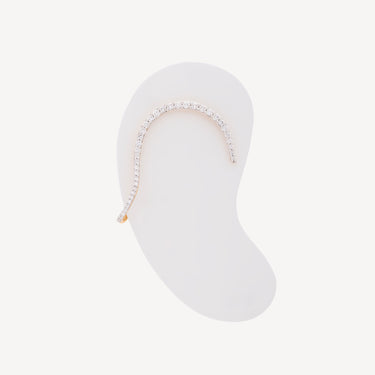 Bijou d'Oreille Queen Wave Or Rose