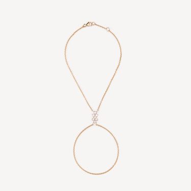 Tough Cookie Diamond Rose Gold Hand Bracelet