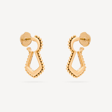 Boucles D'Oreilles Unlock Petit Modèle Or Jaune