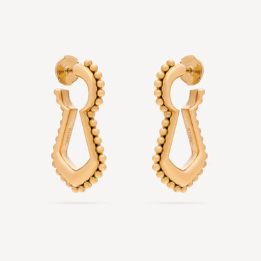 Boucles d'Oreilles Unlock Grand Modèle Or Jaune