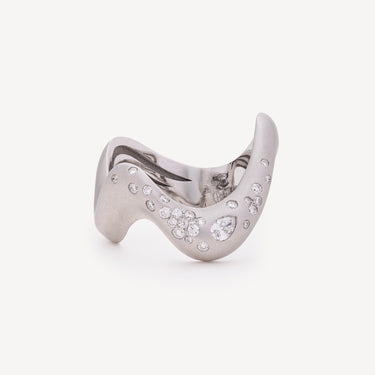 Bague Swoon II Or Blanc Diamant