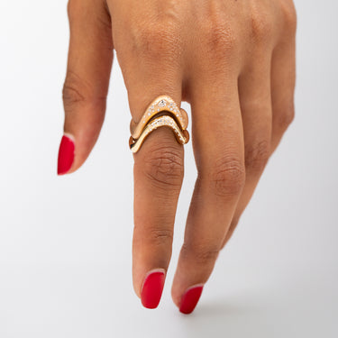 Bague Swoon Or Jaune Diamants