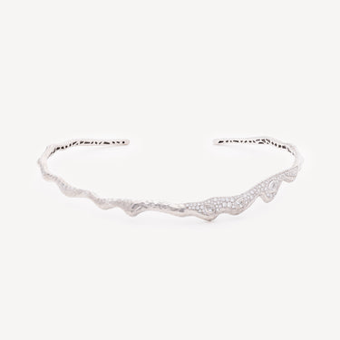 Collier Ras De Cou Euphoria Or Blanc Diamants
