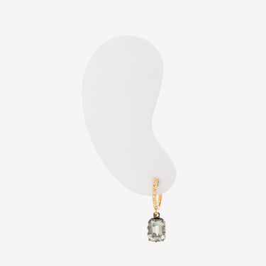 Boucle d'Oreille Estée Green