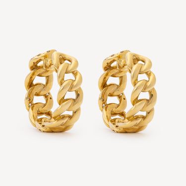 Boucles d'Oreille Groumette Email Rose Diamants Or Jaune
