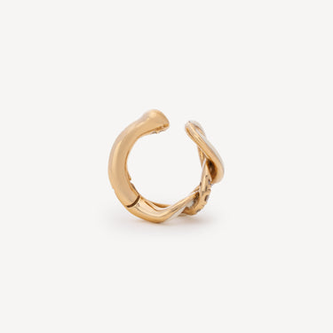 Ear Cuff Groumette Diamants Or Rose