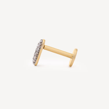 Pop Gold and Diamond Earring